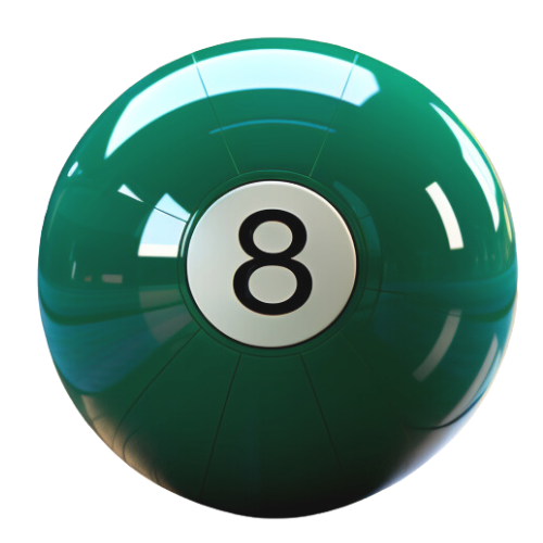R8rly green 8-ball